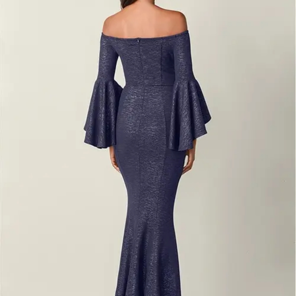 OFF THE SHOULDER LONG DRESS - Picture 2 of 5